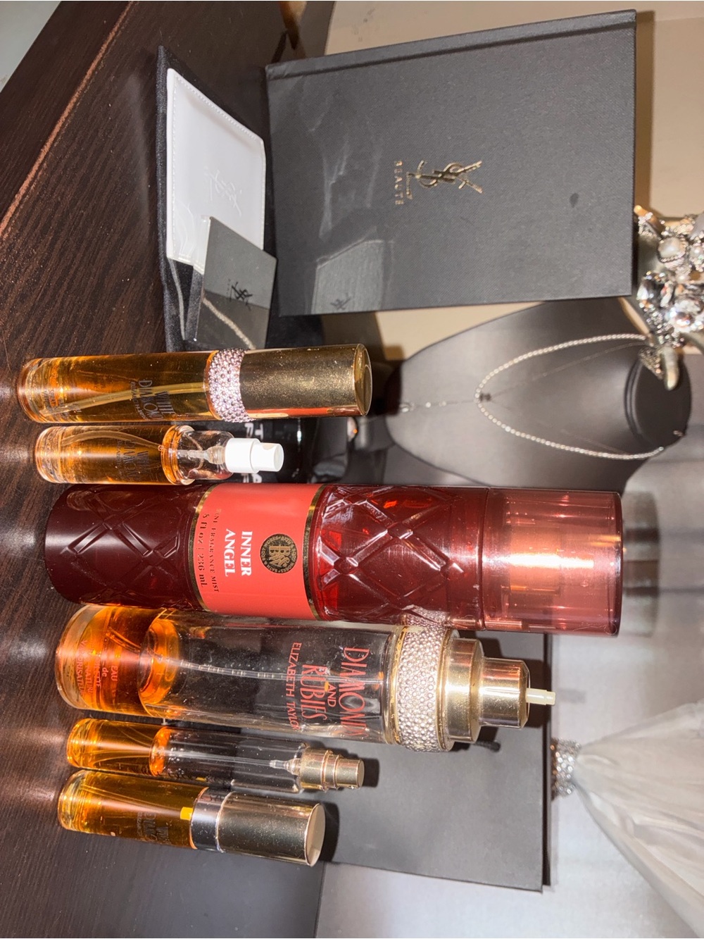 ~Elizabeth Taylor White Diamonds, Rubies Eau De Toilette Parfum and Inner Angel~ - Picture 9 of 16
